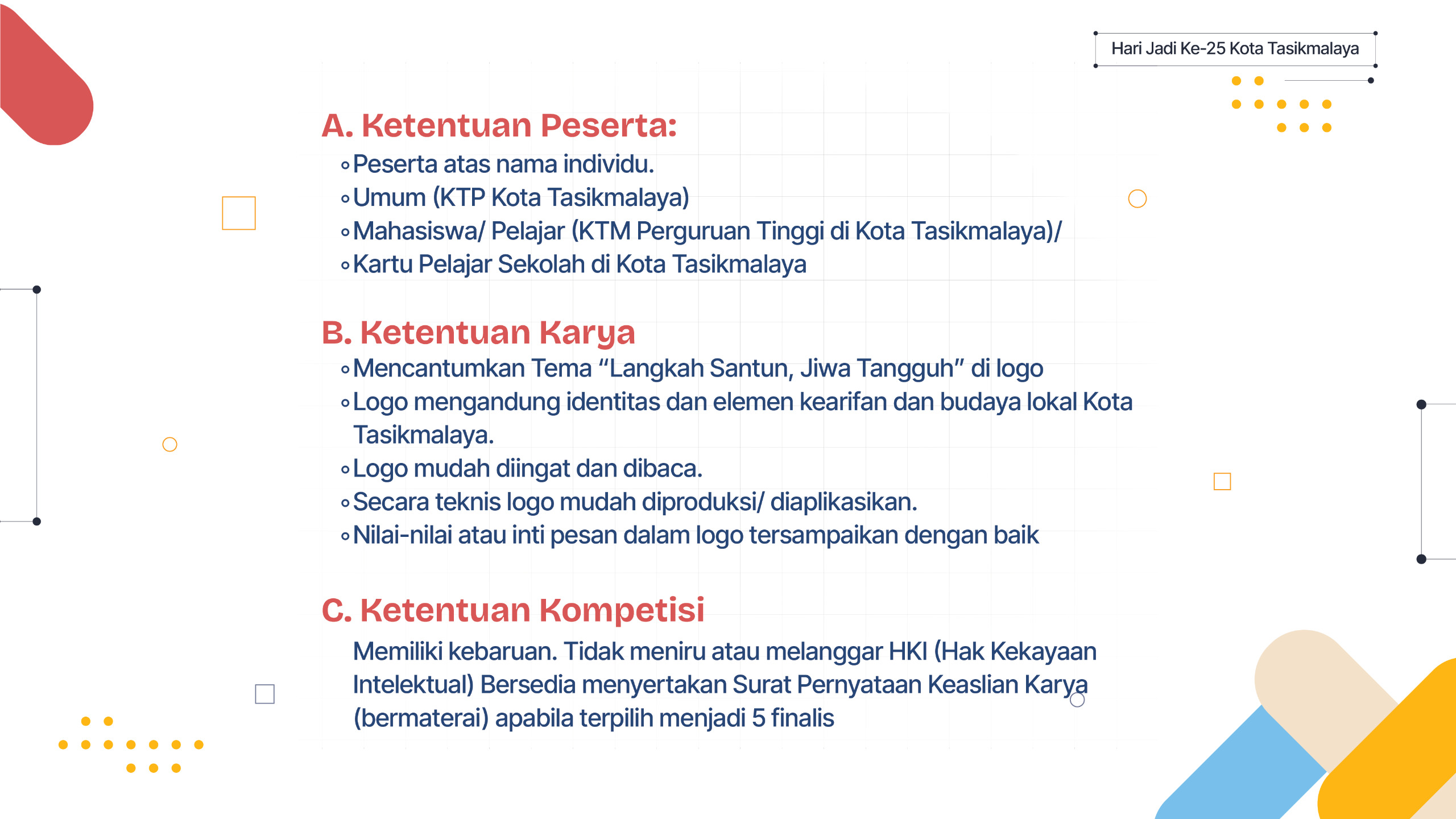 Ketentuan Peserta